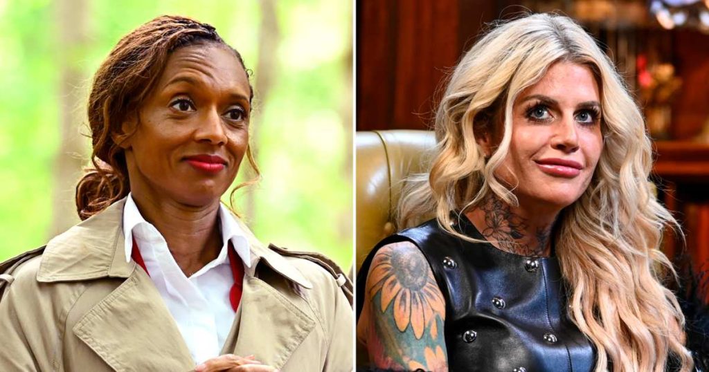 rewrite this title Danielle Reyes Reveals Where She Stands With ‘The Traitors’ Costar Carolyn Wiger