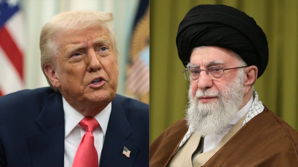 rewrite this title Iran's supreme leader rejects nuclear talks with US after Trump's overtures